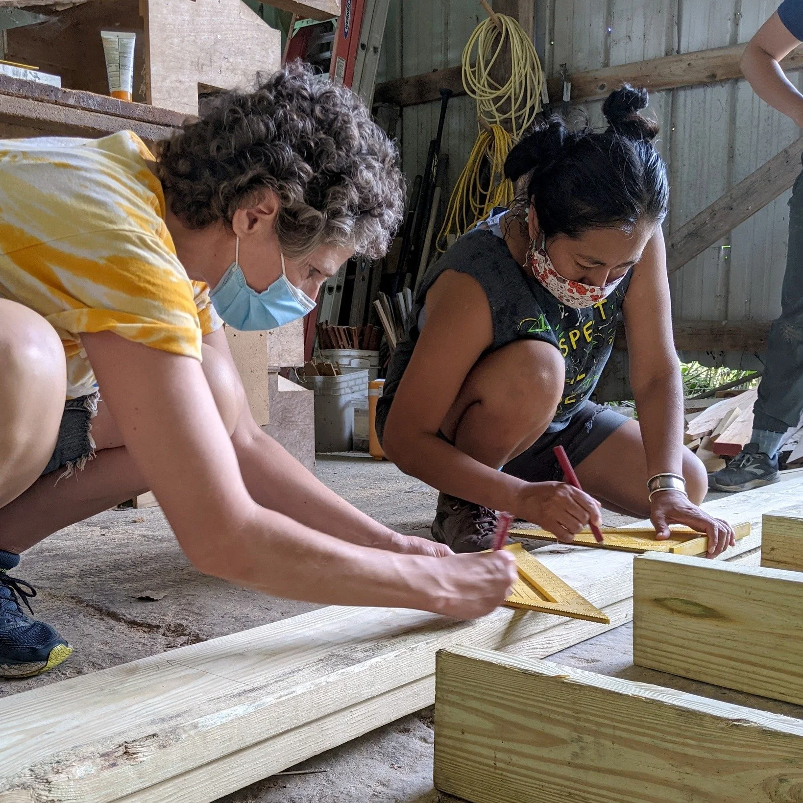 More good news about Habitat for Humanity and Hammerstone alumni! 🎉 

Earlier this month our teaching assistant Carrie won an award for her historic restoration completed through Habitat in downtown Ithaca. Now one of our alumni, Erika, is on her wa