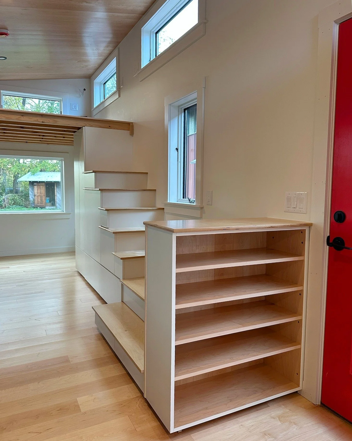 TOMORROW (Thursday) is our Tiny House Open House! ✨ Come see these beautiful custom details in person! 

We've gotten a ton of registrations so far! 🙌  Please register in advance: https://www.zeffy.com/en-US/ticketing/tiny-house-open-house-at-hammer