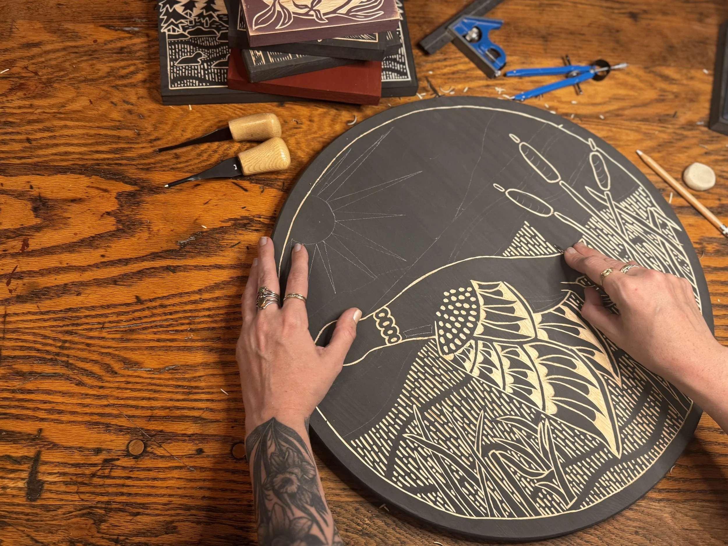 Woodcarving: Low Relief