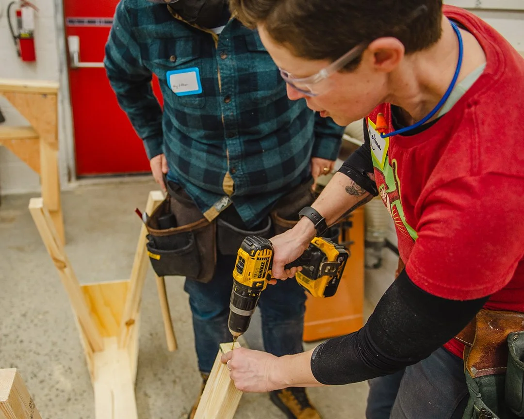 *Learn to use a drill like a pro in our NEW evening tutorial!*

Whether tackling construction projects, or just doing some handy work around the house, a battery-powered drill is a necessary tool. But what about its cousin, the impact driver? In this