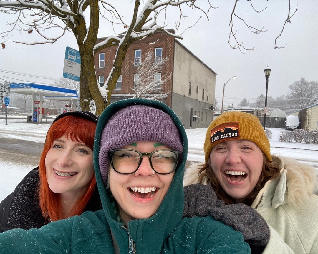 We loved having this dream team from Beacon, NY (Hudson Valley) visit us for Basic Skills this year! ❤️🪚 Grab a friend or two and road trip to Ithaca for a weekend you&rsquo;ll never forget. Mimi&rsquo;s recap says it best:

&ldquo;We had a blast th