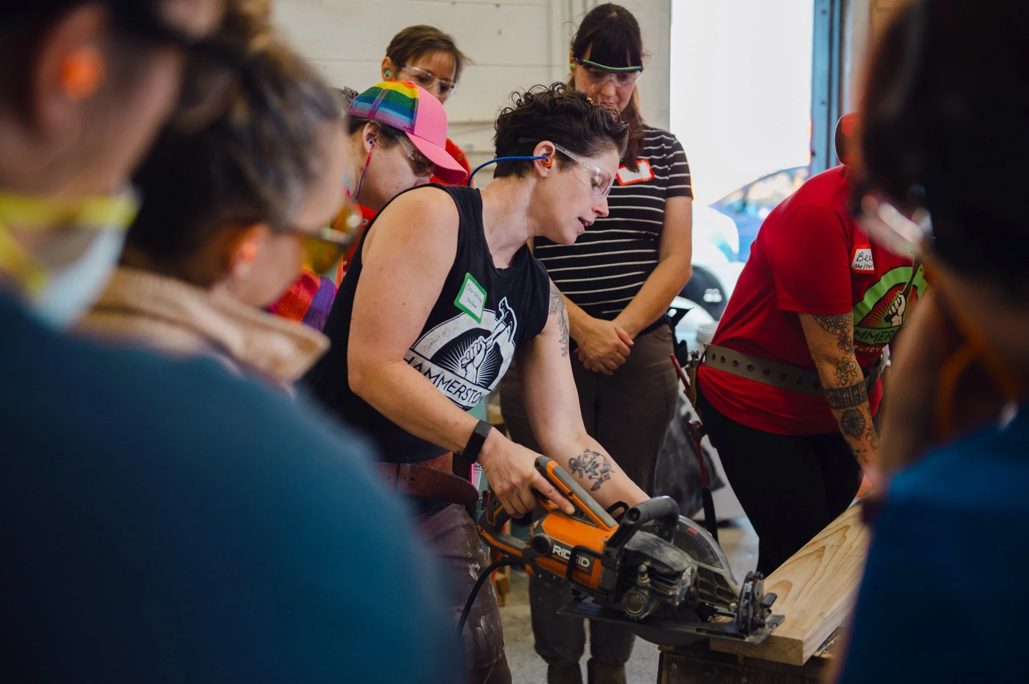 🚨 Only ONE spot left in January Basic Carpentry Skills 101! Start 2026 off with empowerment! Nothing beats the satisfaction of building or fixing something yourself. Designed for complete beginners, this popular class draws students from across the 