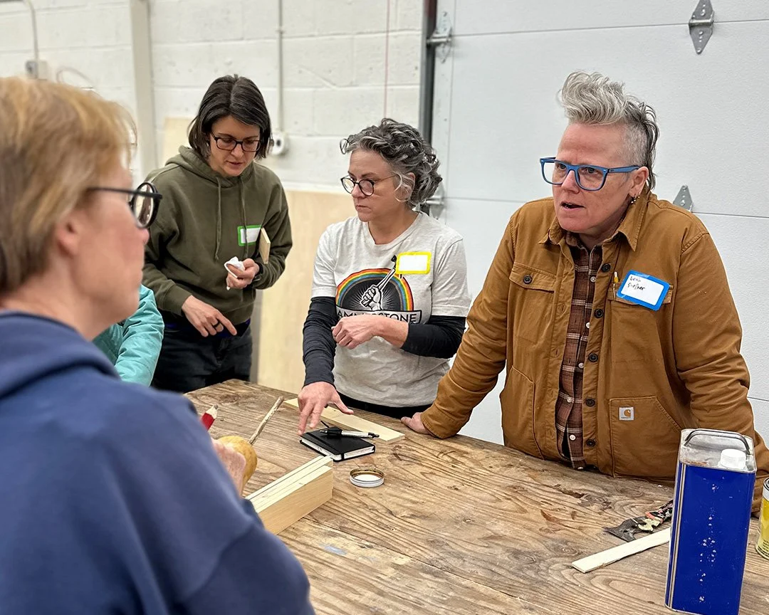 Leah Houghtaling is coming back to Hammerstone as guest speaker for our Natural Finishes tutorial! 🙌 We&rsquo;ll play with non-toxic finishes including shellac, milk paint, and several different oils. We&rsquo;ll also discuss clay paints, plasters, 