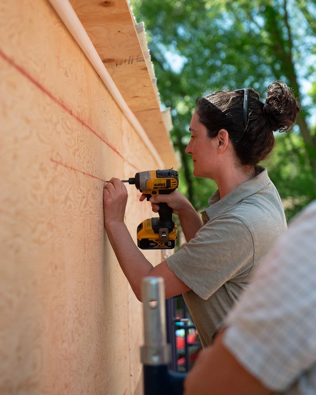 Registration is OPEN for our 2026 tiny house series! &rarr; hammerstoneschool.org/tinyhouse

Every year we offer a homebuilding series based around a real tiny house project. Courses go through all stages of construction, starting with a bare trailer
