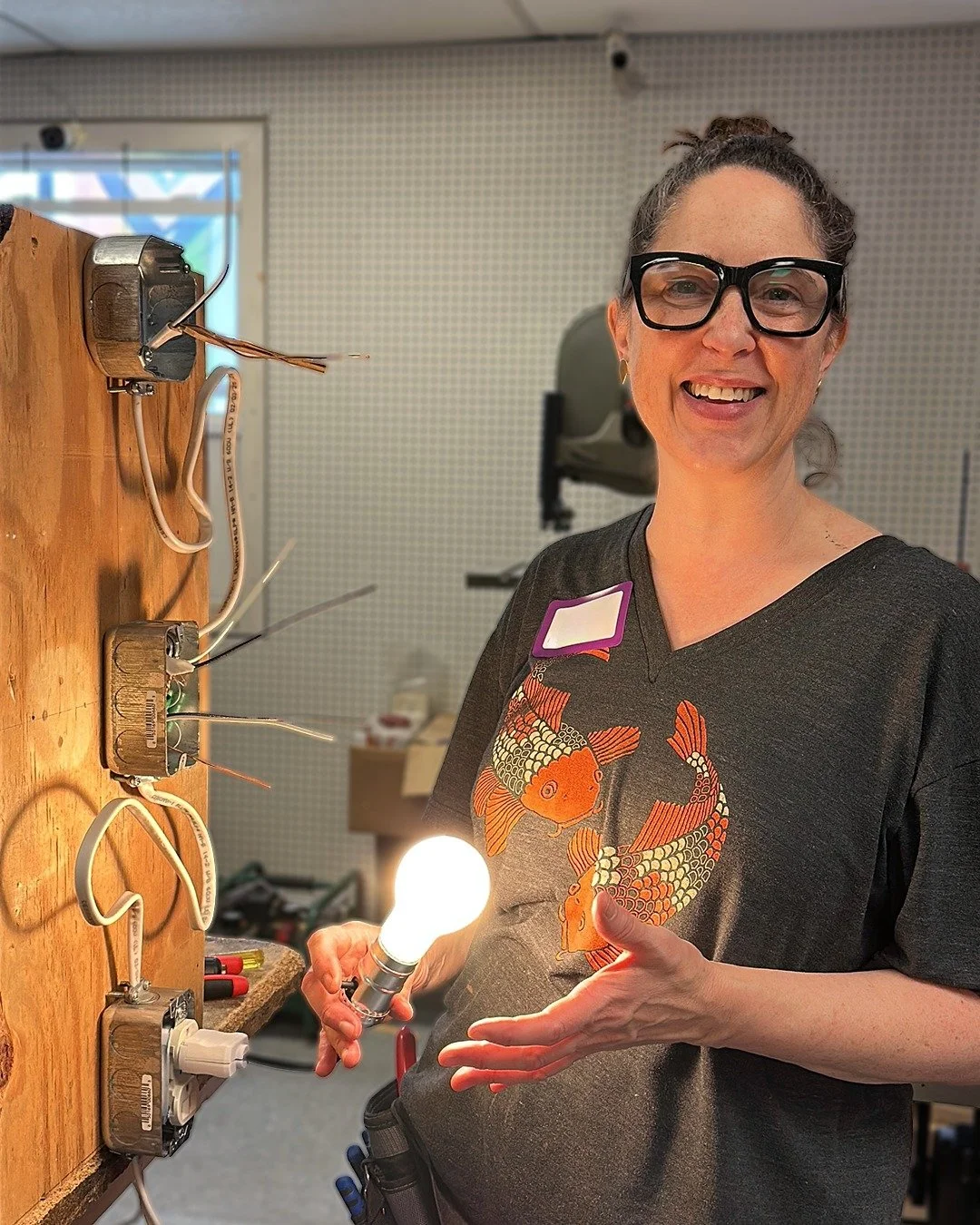 *Intro to Electric on March 19-20 is filling FAST!* Save your spot to safely learn the basics of electric, including how to wire a 3-way switch! 💡 If you can't make it in March, plan ahead for our next session on September 14-15!

SIGN UP: https://h