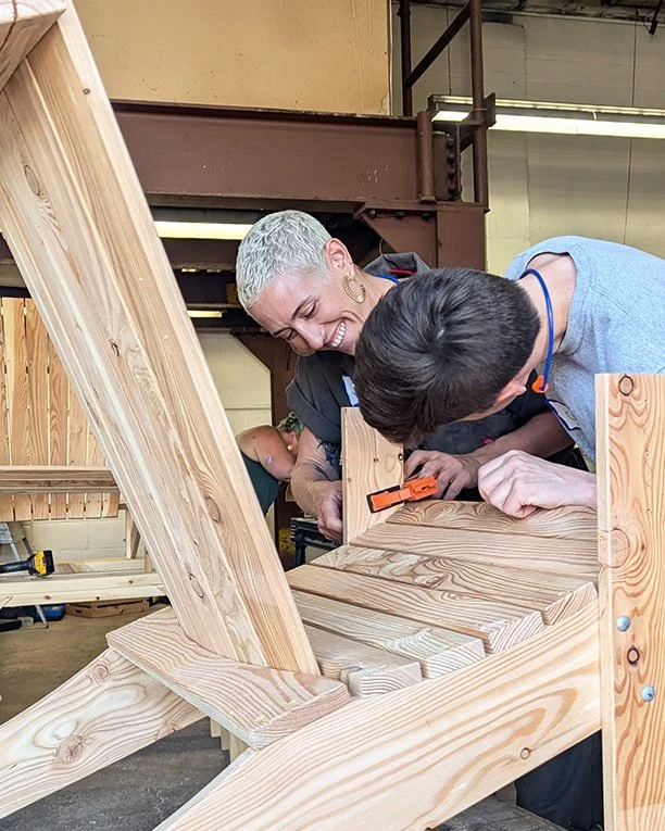 There&rsquo;s nothing like watching the summer sunset from an Adirondack chair you built yourself. Create a timeless piece of outdoor furniture in our most popular woodworking class, Build an Adirondack Chair. Open to COMPLETE beginners, this course 