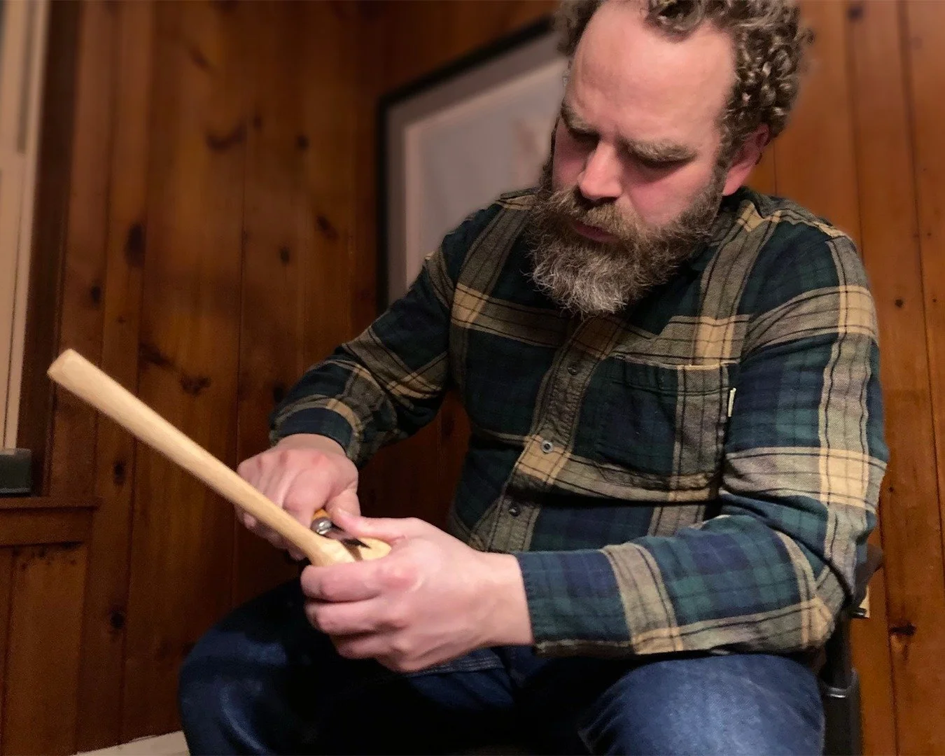 You asked for more woodcarving, so we're excited to welcome a new instructor to the shop! Meet Krestia DeGeorge, a passionate green woodworker with an enthusiasm for sharing traditional craft and a dedication to making it accessible to everyone. 

Yo