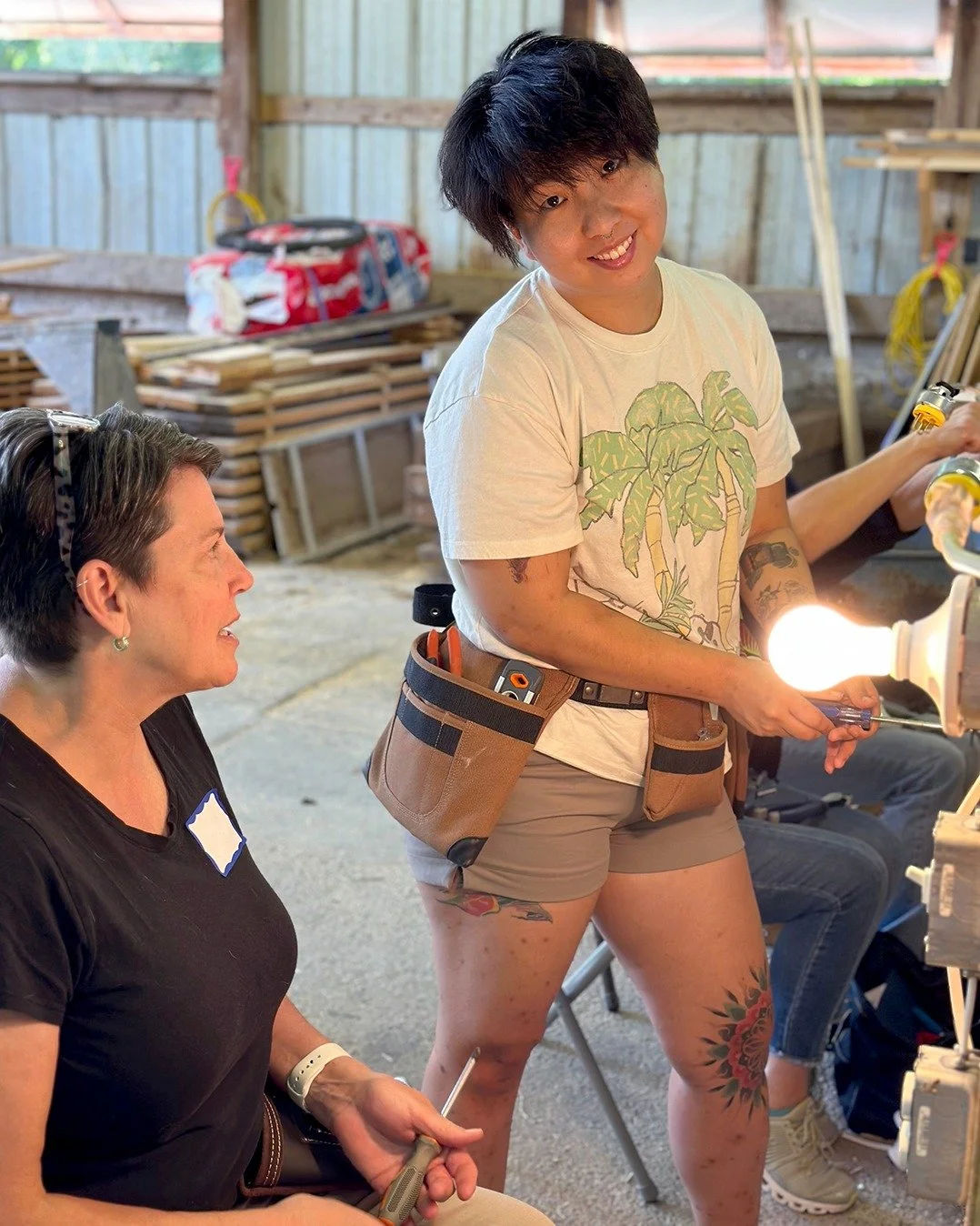 Hi, Maria here 👋 Shortly after we wrapped up our last Intro to Electric course of 2025, I got this note from a student: "I am happy to share that I completed my first successful electric repair on Wednesday night. Just like you recommended, I s