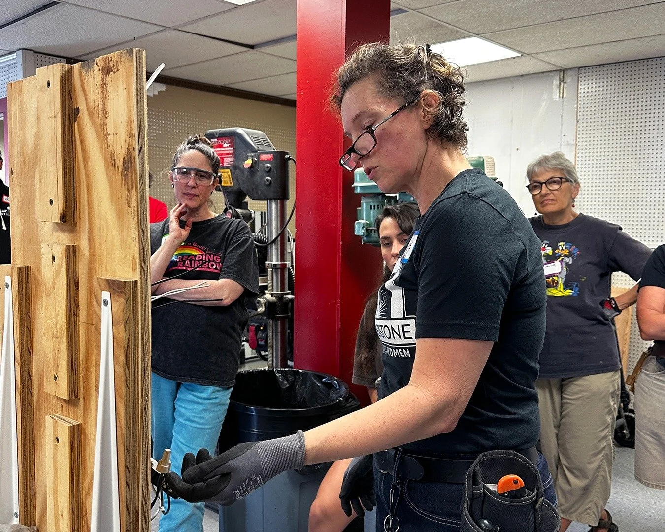 We&rsquo;re thrilled to welcome union electrician K-Lee Hansen back into the shop as a co-teacher of Intro to Electric on March 19-20! 💡 K-Lee began her IBEW apprenticeship back in 2012 and became a journey wirewoman in 2018, and since then has inst