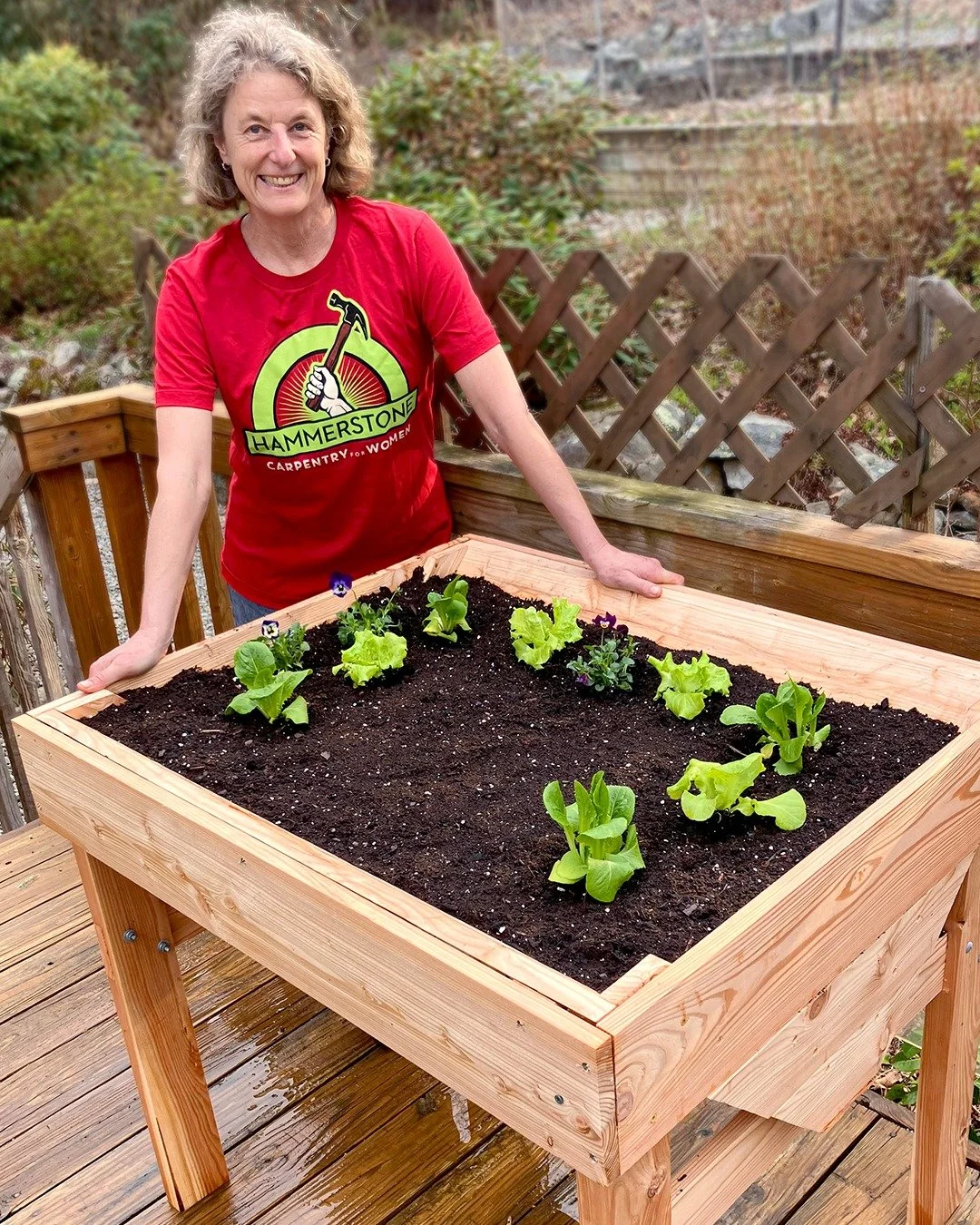 SPRING IS COMING! It's the perfect time to sign up to build this gorgeous waist high planter with us in April! 

*Basic Carpentry Skills 101 is a prerequisite for this class - if you haven't taken it, we still have a few spots in March and April sess