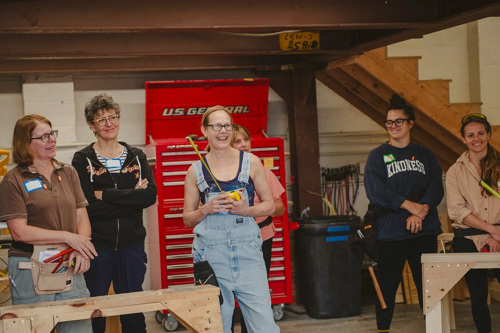 Look around the shop and you&rsquo;ll see just how many different paths led people here. We get college students and retirees, artists and nurses, homeowners and aspiring tradespeople, parents building confidence and professionals changing careers.

