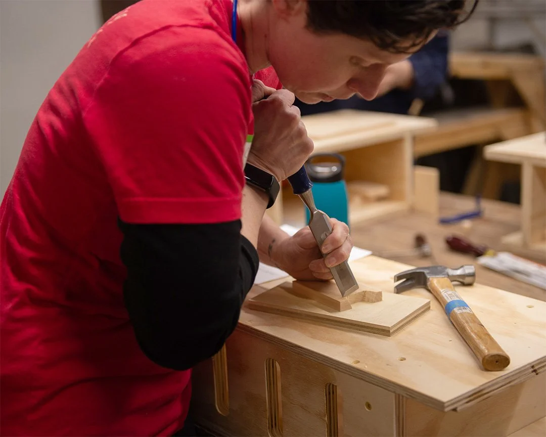 There are few tools more quietly powerful than the chisel! Just a blade and a handle, the chisel is a simple tool that bridges the worlds of carpentry, fine woodworking, timber framing, carving, and masonry. In existence for at least 10,000 years, it