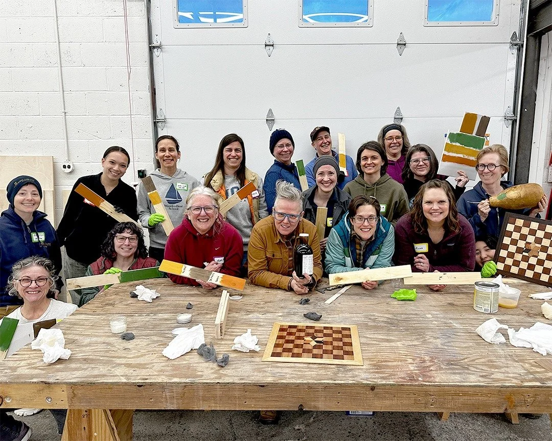 TOMORROW (Thursday) night is our tutorial on Natural Finishes with Leah Houghtaling! In-person is FULL but we still have VIRTUAL spots available!

SIGN UP: hammerstoneschool.org/events/natural-finishes-20260402

There are lots of ways to finish your 