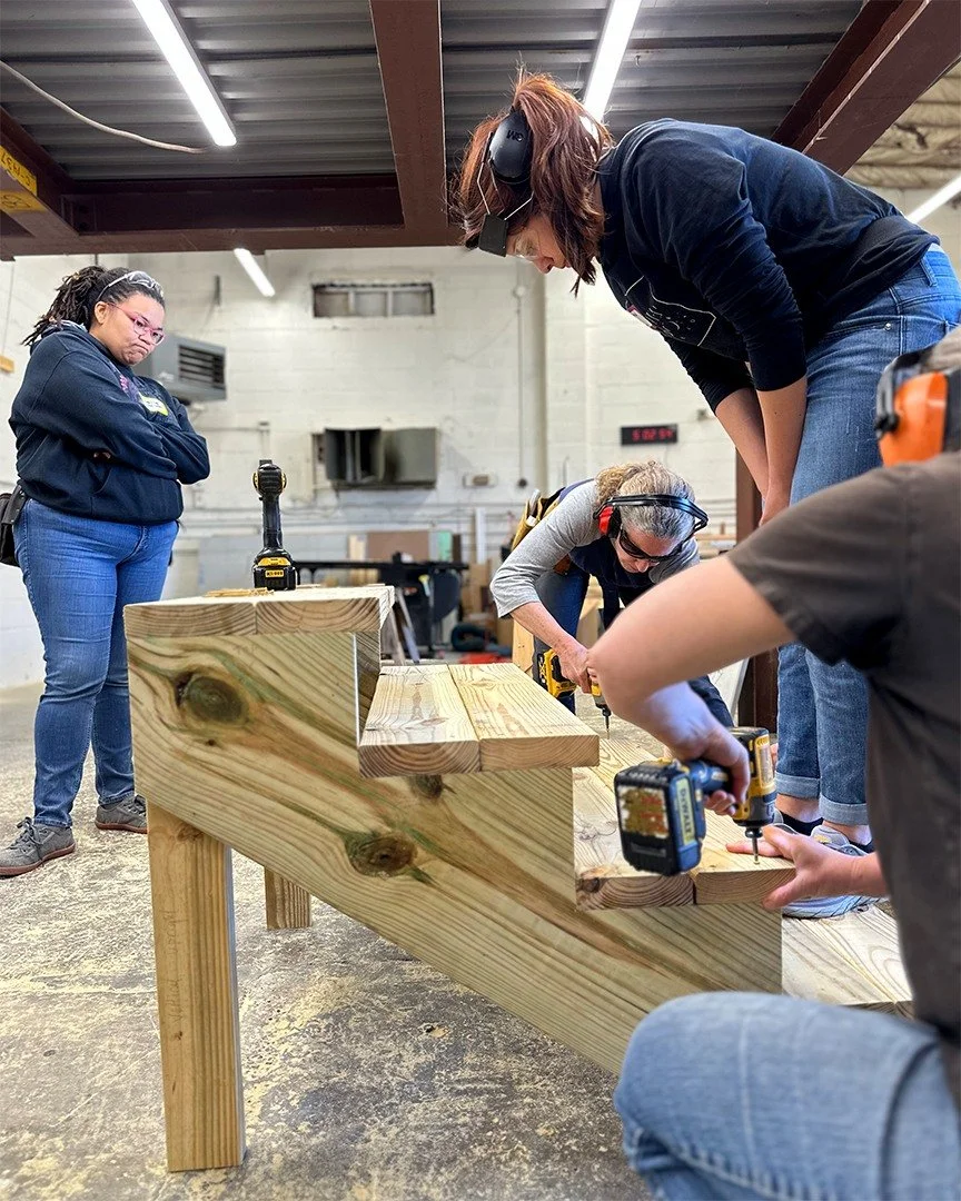 *Only THREE spots left!* Have a porch or staircase that&rsquo;s seen better days? This is your chance to learn how to build it right. In our 3-day Stair Construction class (April 30&ndash;May 2), lead instructor Christina will break down what can see