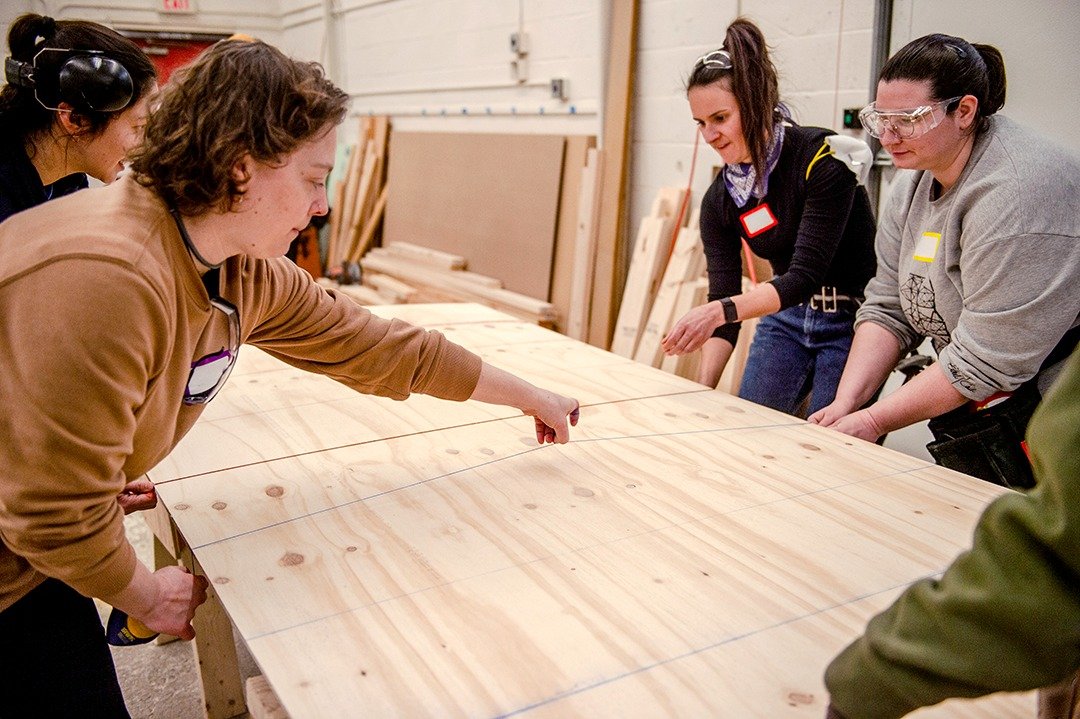 In Basic Carpentry Skills 101, you won&rsquo;t just learn how to build. You&rsquo;ll meet a whole crew of beginners who are just as curious, creative, and excited to make things as you are! The skills you learn here will stick with you for life. 🔨 
