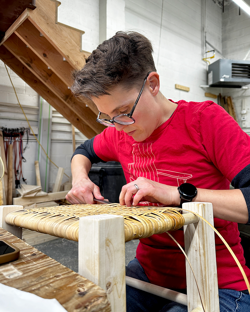 Seatweaving: Build &amp; Weave a Low Stool