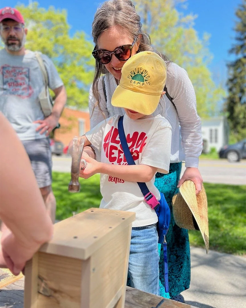 FREE EVENT THIS SATURDAY! 🎉
Build birdhouses with us Saturday May 9th 10am -1pm at Ulysses Philomathic Library (74 E Main St, Trumansburg, NY 14886)! While supplies last.

Testimonial from last year: "Thank you so much for the birdhouse build! 