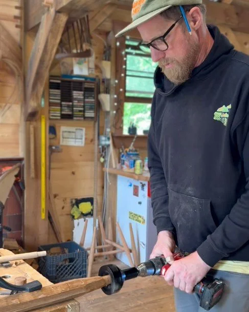We're thrilled to welcome Gabe Strand of Green Cove Craft to the Hammerstone shop this July! His weekend class on building a Hearth Stool using traditional techniques and hand tools is almost full, so save your spot if you're interested! 🪚✨

Sat-Sun