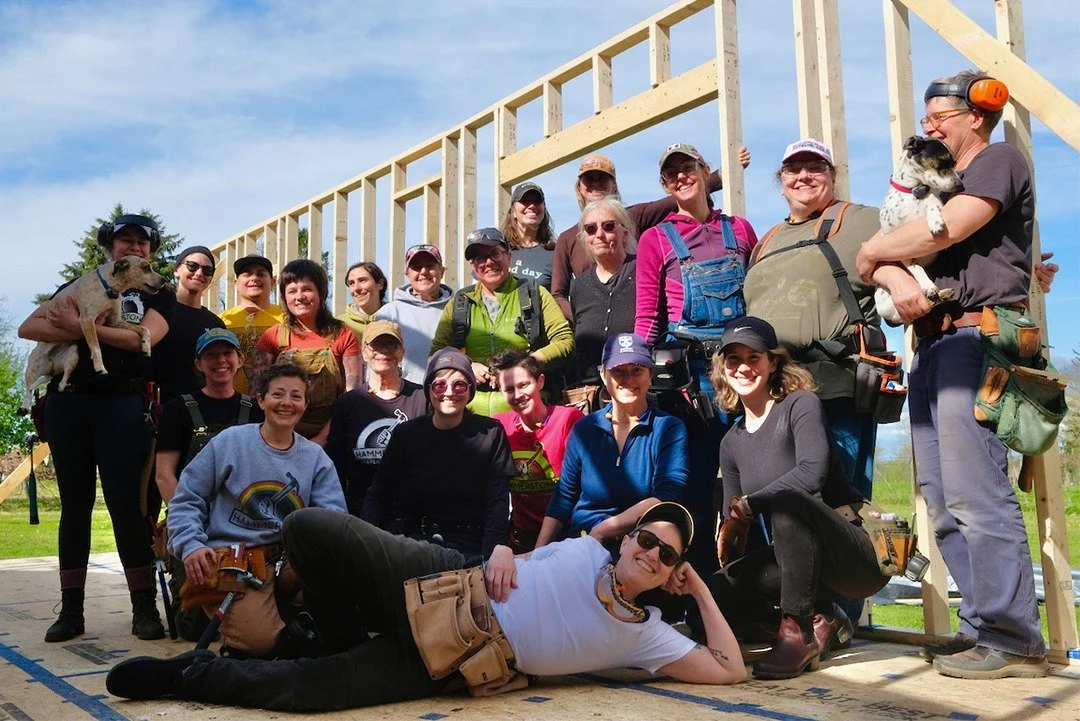 THANK YOU! We've  had an incredible start to our tiny house build series. So much enthusiasm and laughter in this year's Rough Framing class. We appreciate everyone who came from near and far to learn with us! Keep us updated on your builds!

If you 