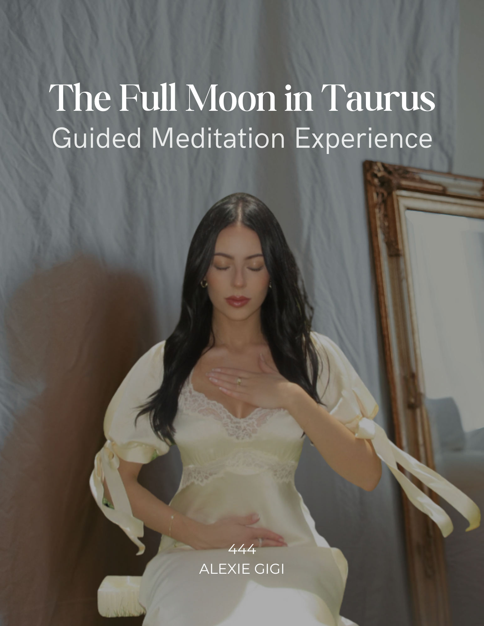 The Full Moon in Taurus Guided Meditation Experience — ALEXIE GIGI