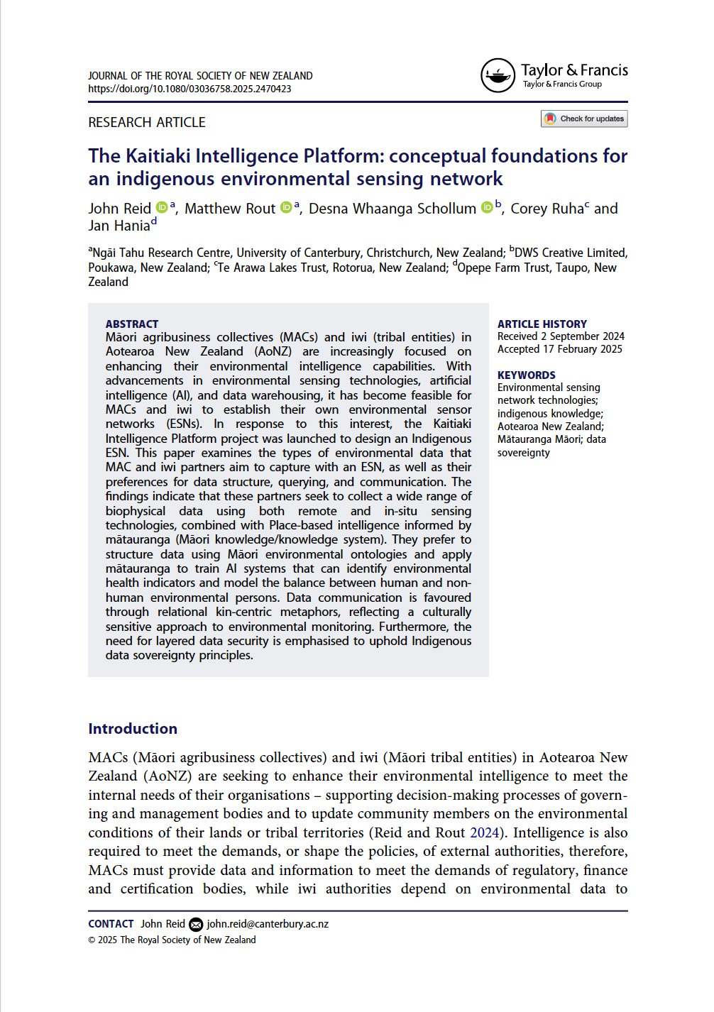 Research Article - Taylor & Francis