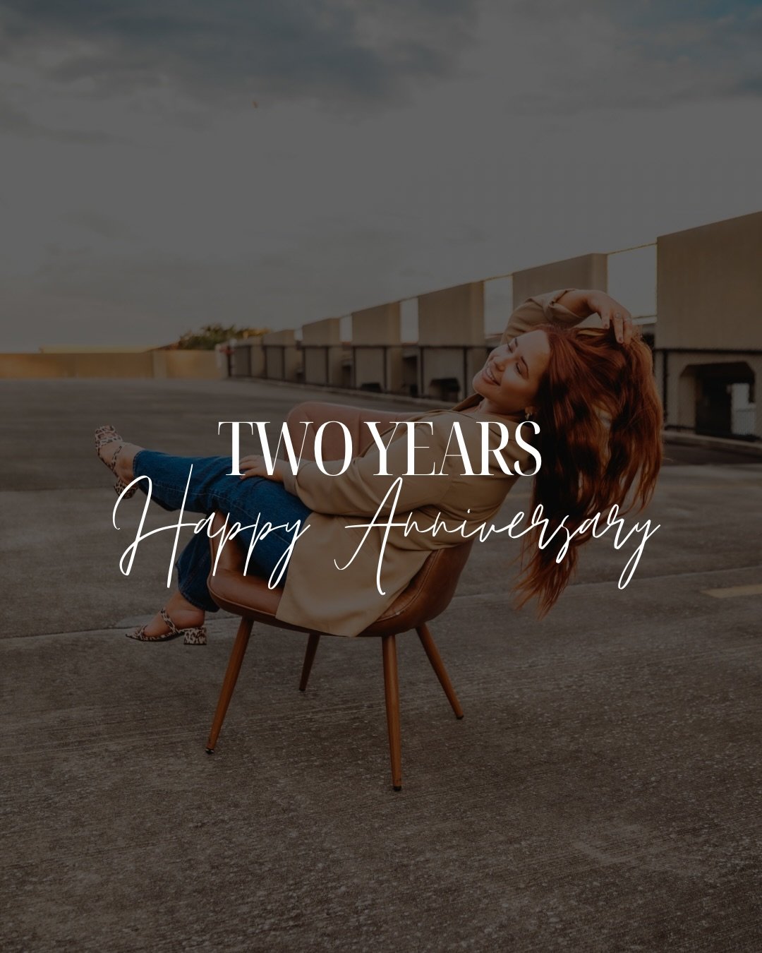 Two Years!!! Happy Anniversary to US, Queen Bees! 🐝 
It amazes me that it&rsquo;s already been two times around the sun! I want to thank every single one of you who have shared my space with me. 🫂 From the bottom of my heart, you all mean the actua