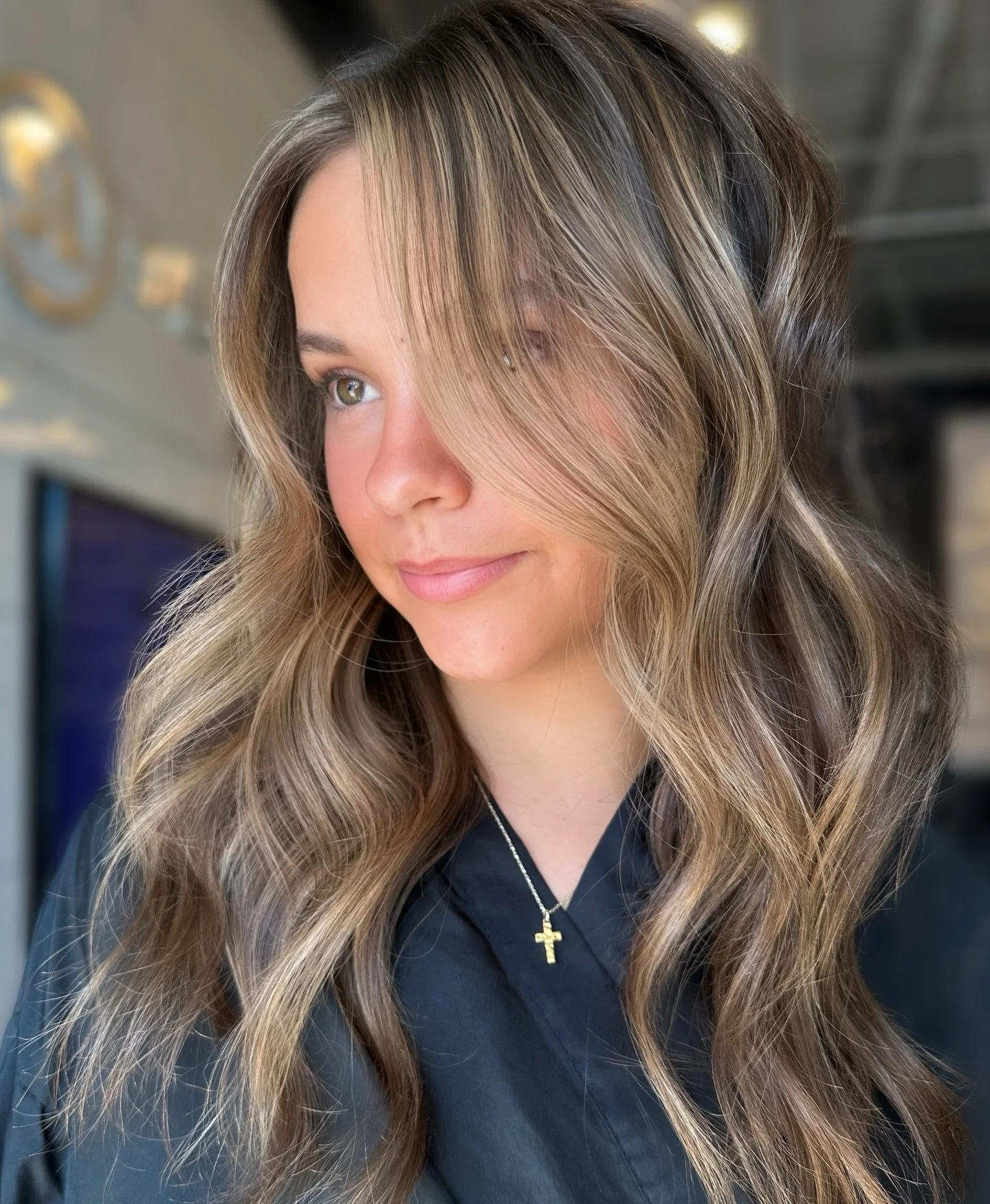 &ldquo;Siri play Tate McRae music&rdquo; 🍯 @eryn.johannes #orlandobalayage #orlandosalon #orlandoextensions