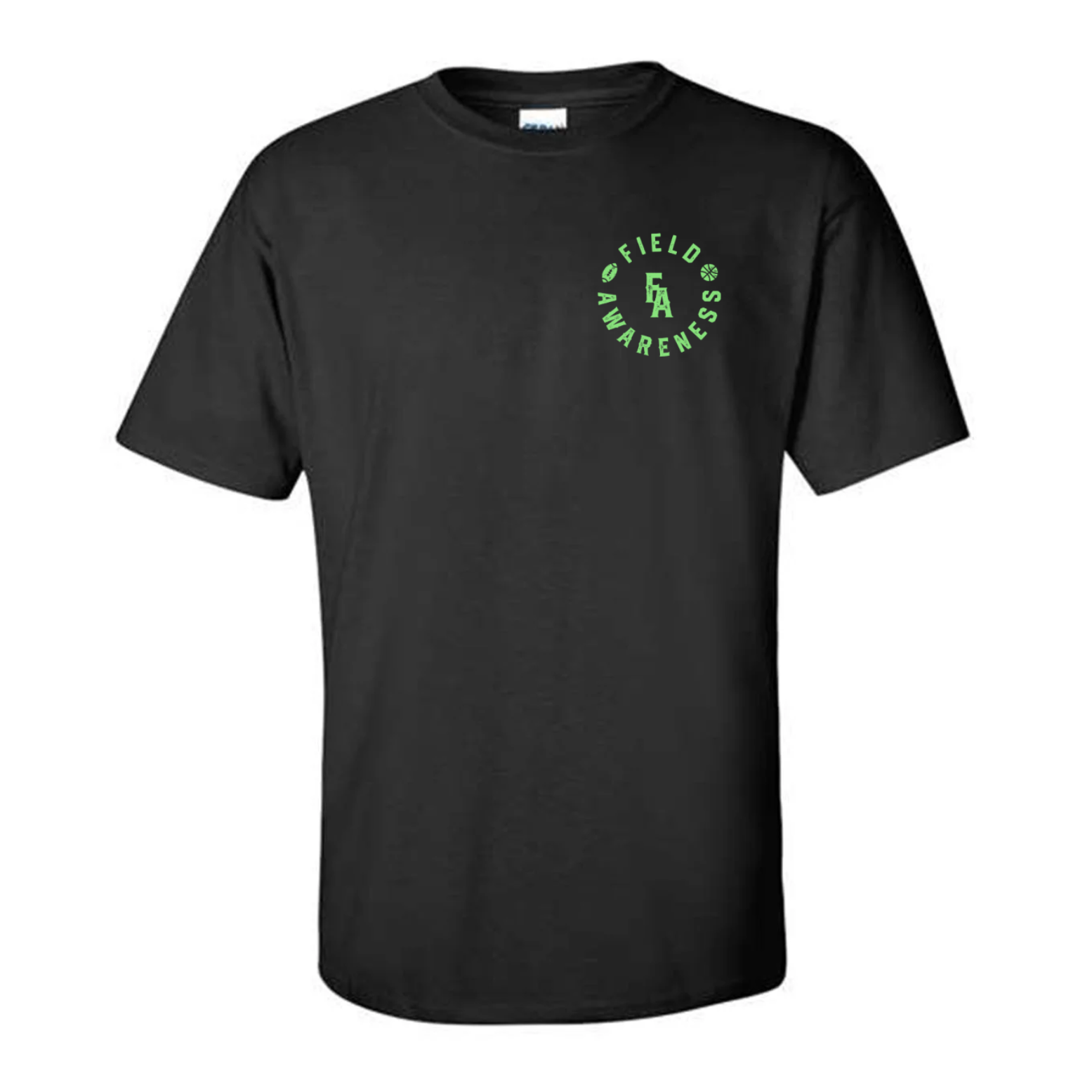 Short Sleeve_Black_GreenCircle.png