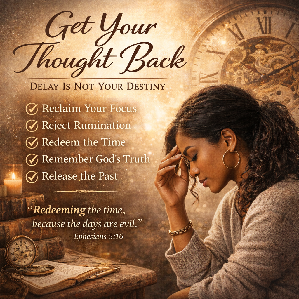 Get Your Thoughts Back: Delay Is Not Your Destiny