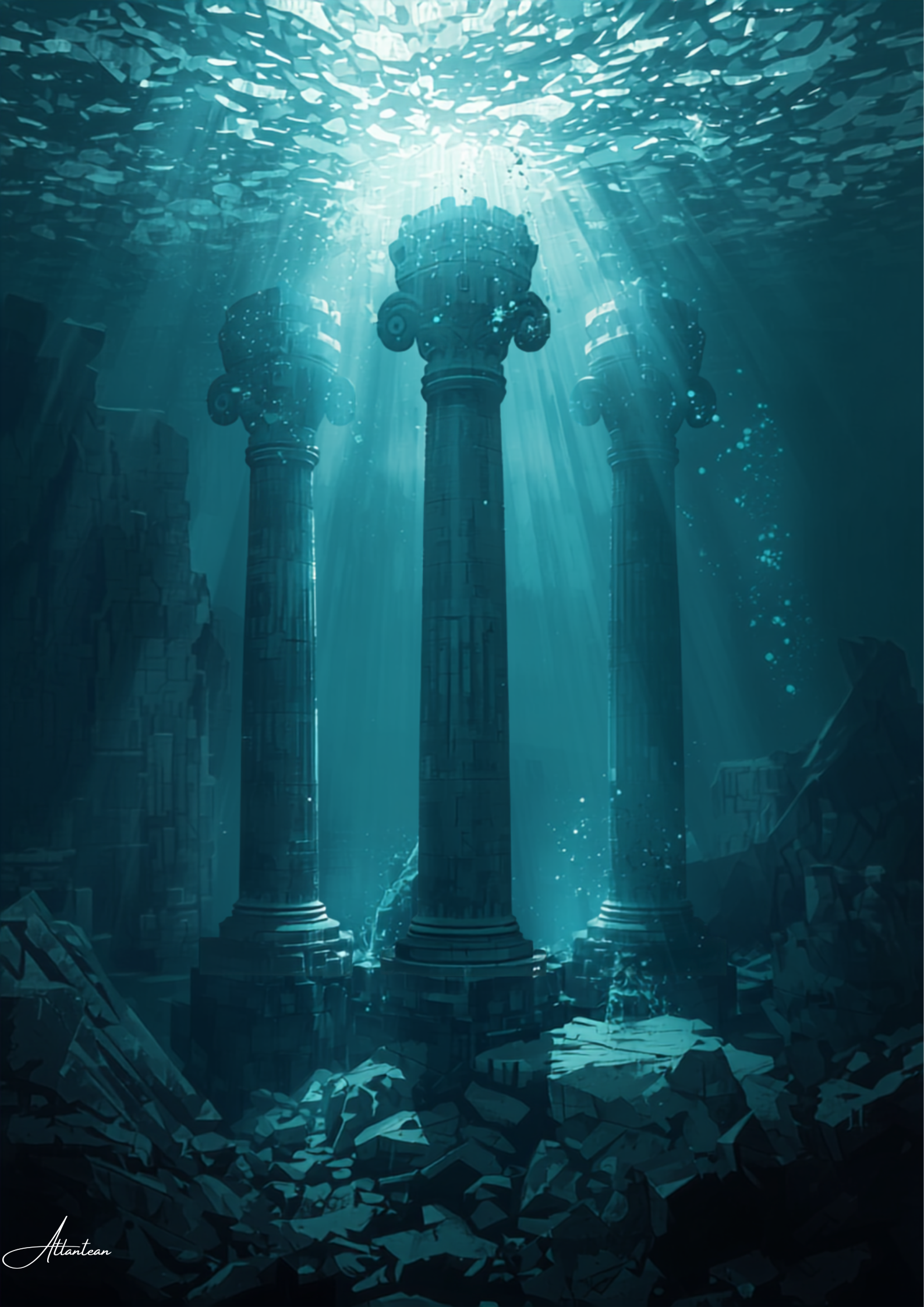 Ancient Atlantean Temple: the lost civilization