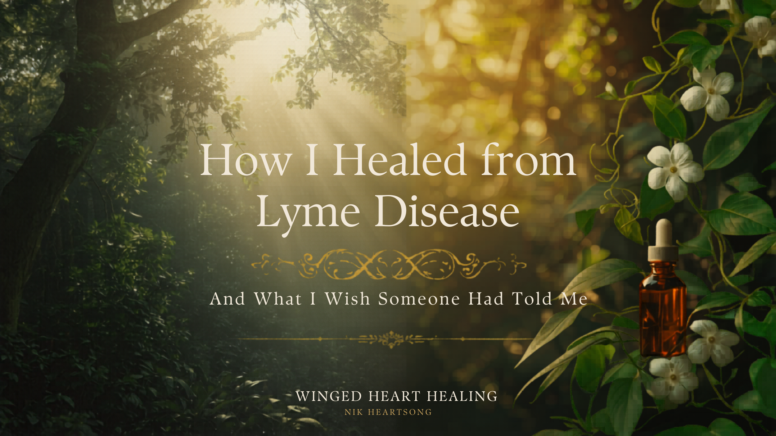 How I Healed Myself from Lyme Disease and What I Wish Someone Had Told Me with Nik Heartsong Winged Heart Healing