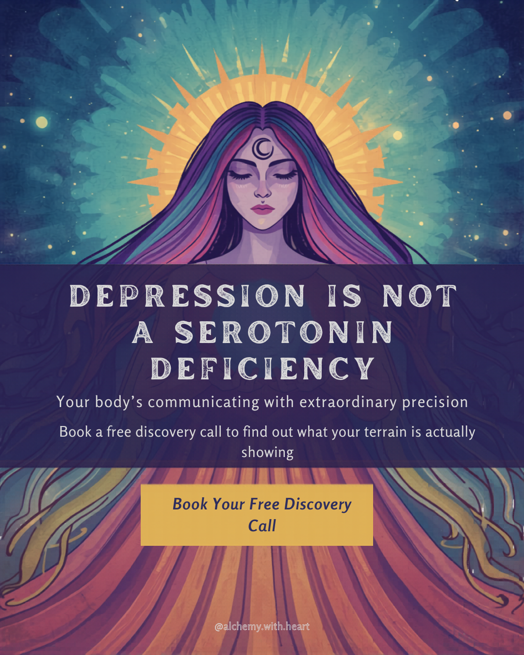 Depression is not a serotonin deficiency natural ways to heal depression with Nik Heartsong Winged heart healing