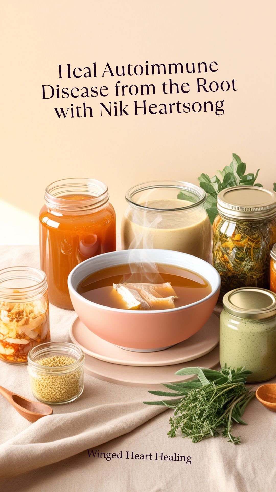 Heal Autoimmune Disease from the Root Naturally with Nik Heartsong Winged Heart Healing