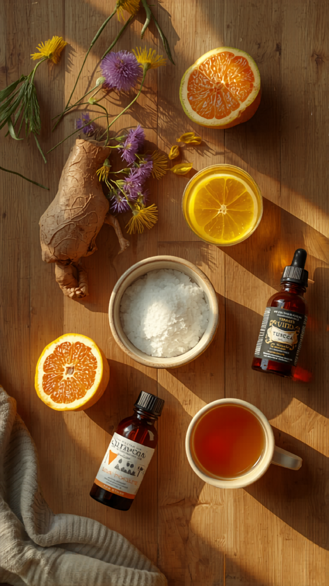 Liver Flush Ingredients with Nik Heartsong Winged Heart Healing Lemon Grapefruit Epsom Salts Olive Oil