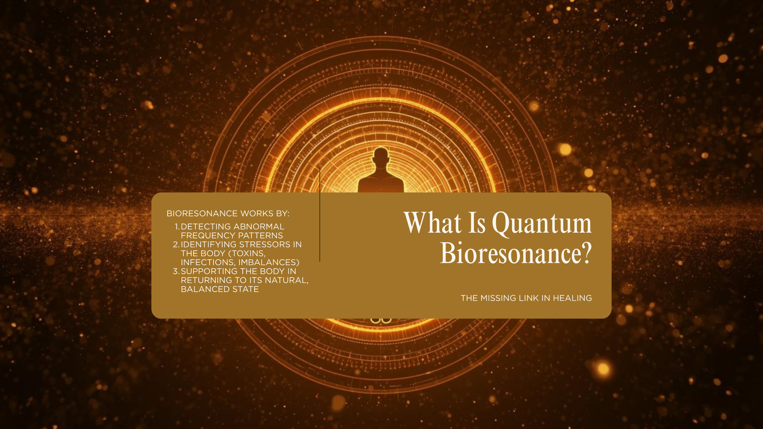 What is Quantum Bioresonance and How it Works with Energy Waves like the Sun Radiating Outward