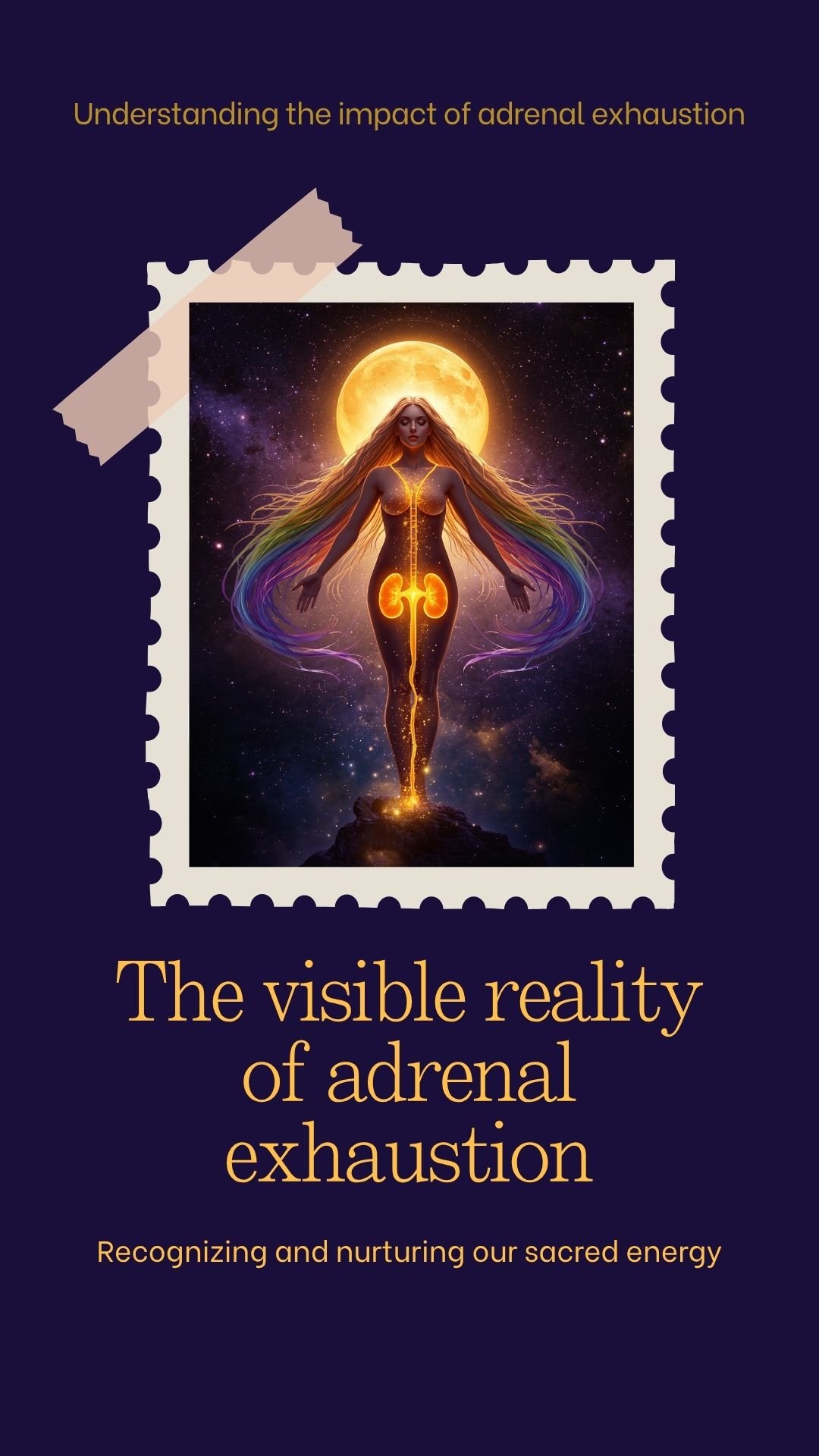 What adrenal exhaustion actually looks like on a bioresonance scan