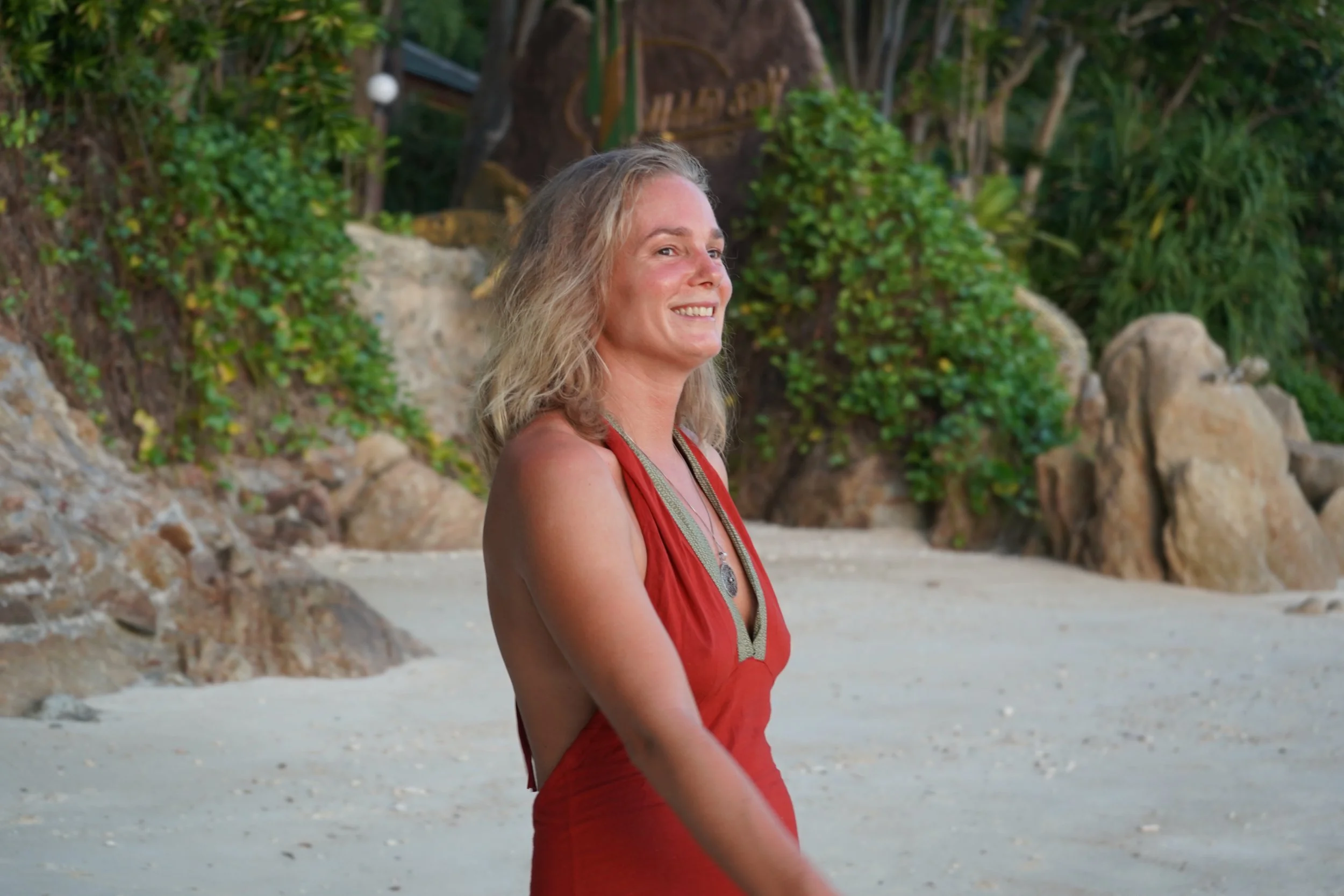 Nik Heartsong smiling on the beach, bioresonance therapy is for you if you're ready to optimize your health