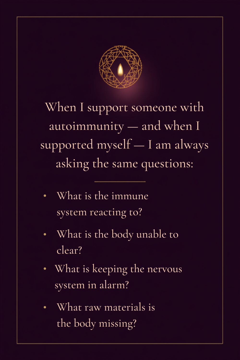 Framework to support autoimmune and cancer healing with Nik Heartsong Winged Heart Healing