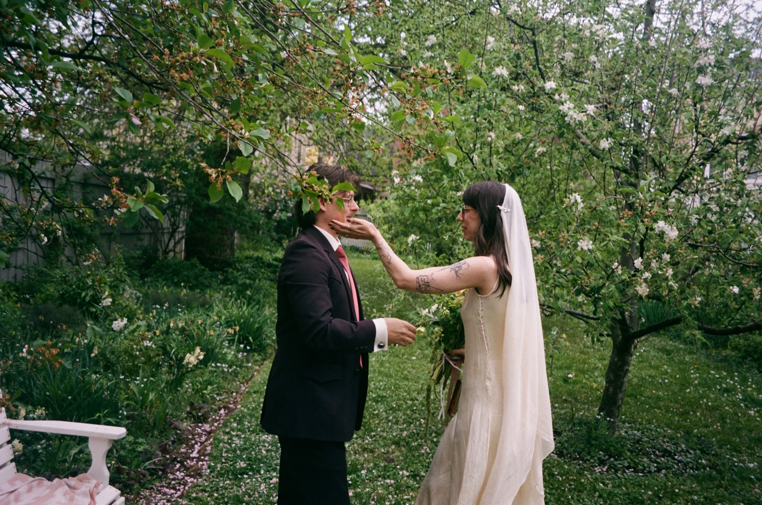 Philadelphia film wedding photographer documentary style candid 35mm Philly