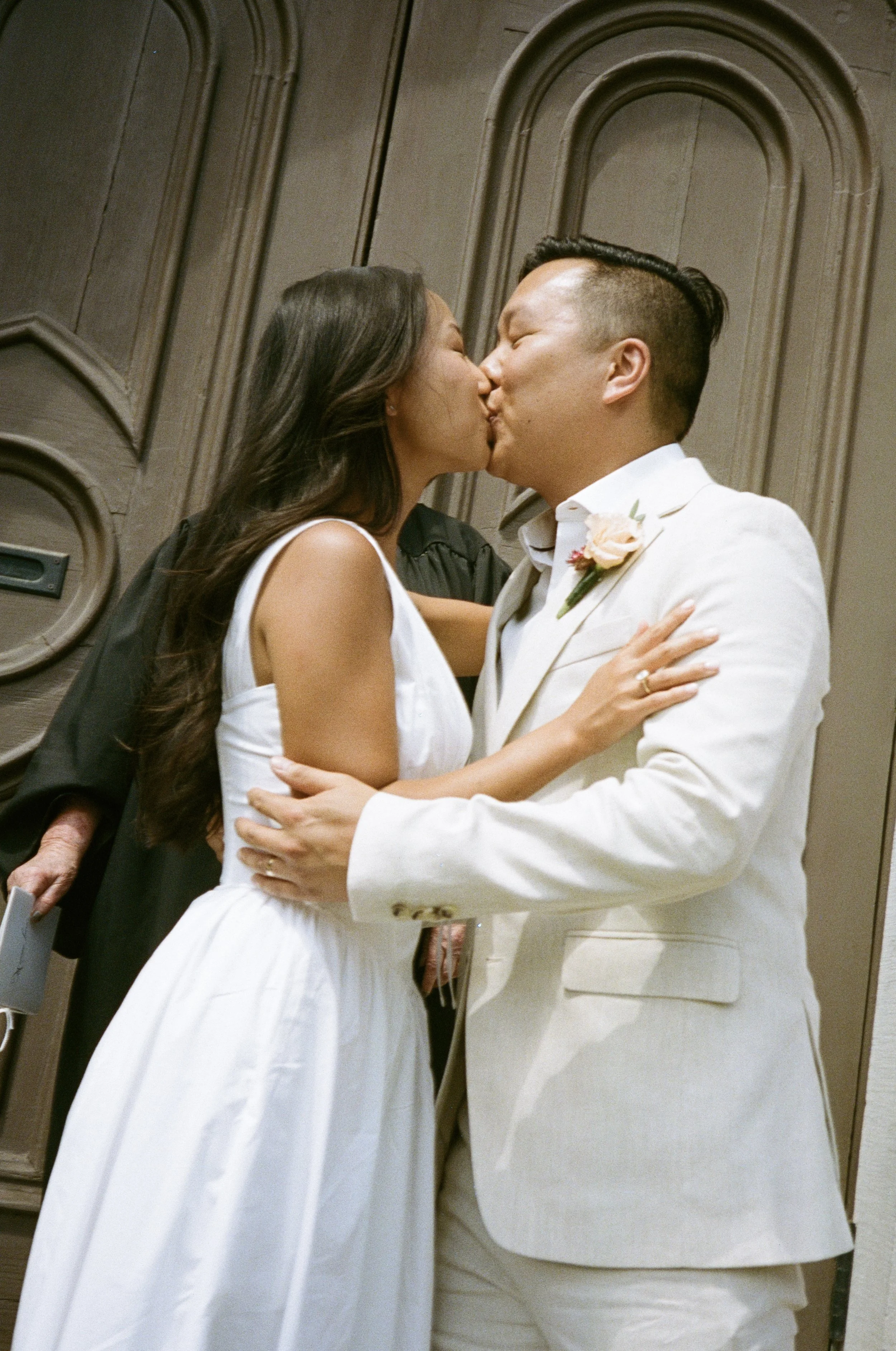 Philadelphia Film Wedding Photographer philly 35mm documentary style candid photos 35mm