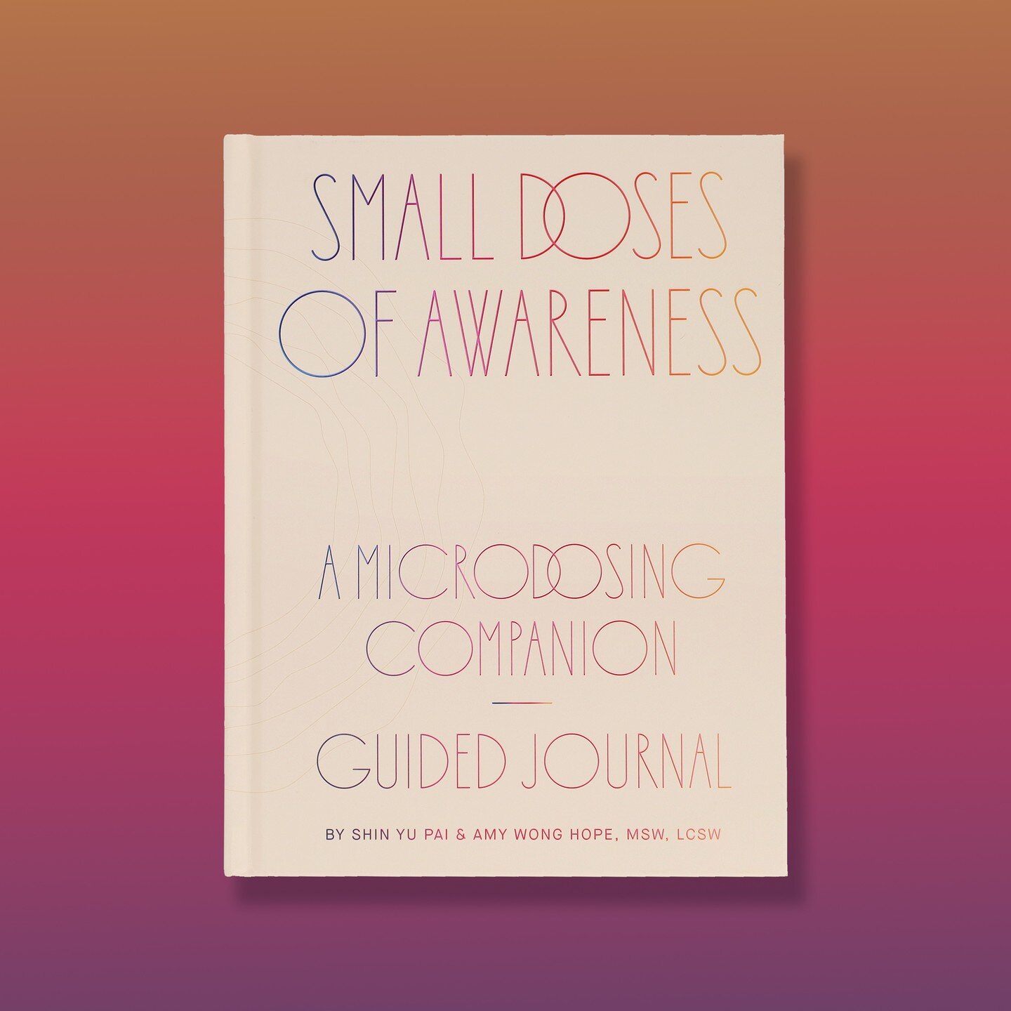 I created a new guided journal with @shinyupai for anyone ready to embark on their own microdosing journey. SMALL DOSES OF AWARENESS is a 12-week companion guide to deepening your reflections and integrating the knowledge gained through your microdos