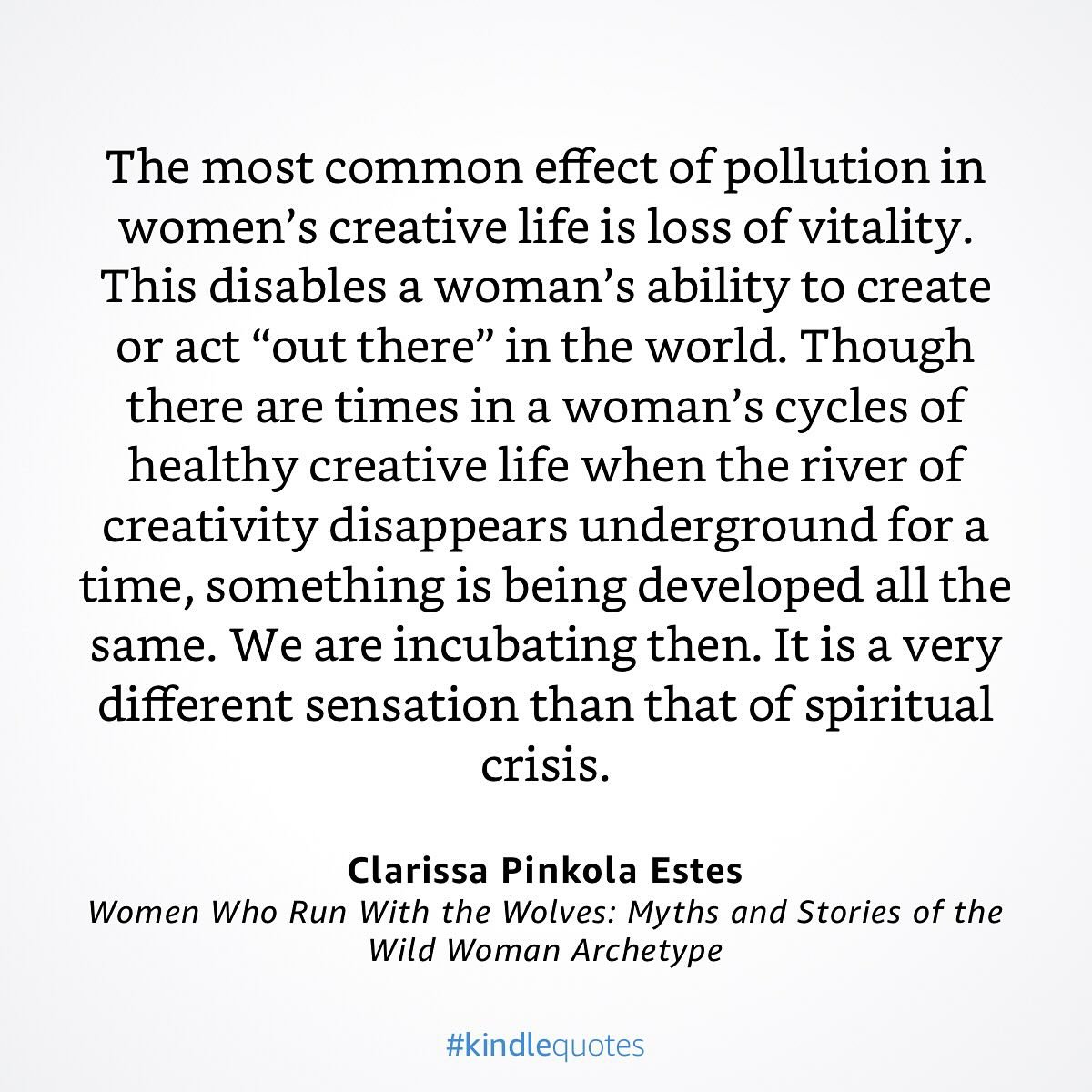 #clarissapinkolaestes thank you for this signpost on how to live an enlivened life #womenwhorunwiththewolves it&rsquo;s such a guide for women if you give it space you will rewild your soul #creativelife #divinefeminine thankful for this life and the