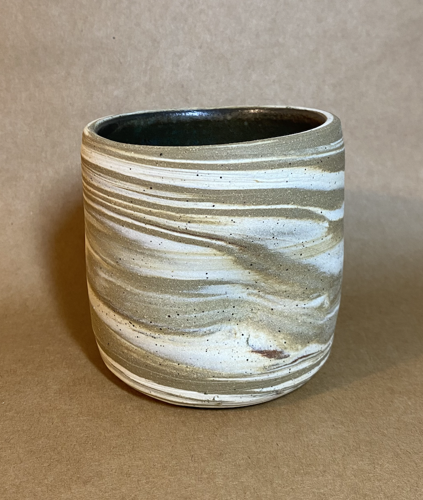 Marbled Thumbprint Cup