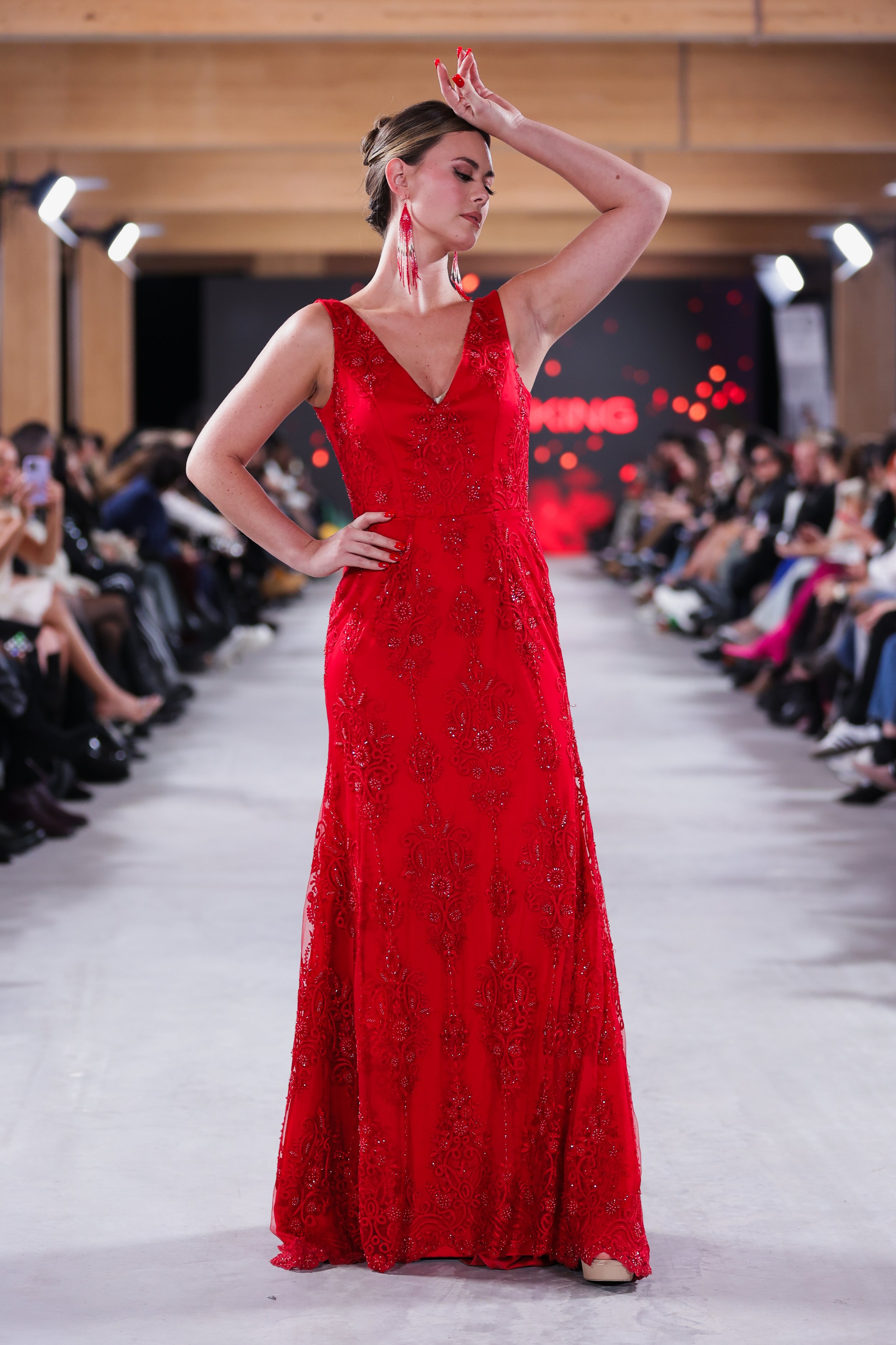 Look 11, Model: Chelsea Reid