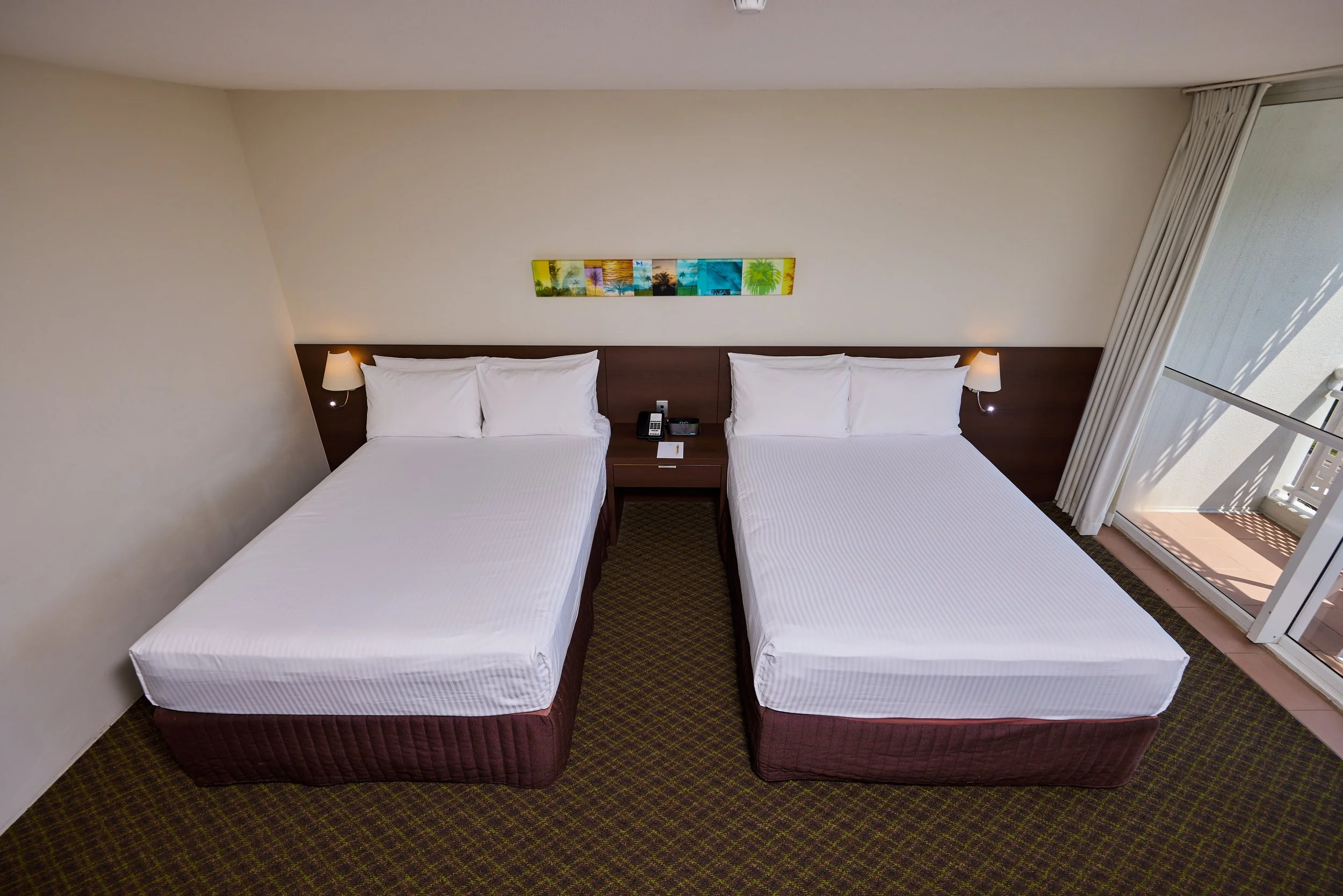 Aerial Image of 2 Double Beds with White Linen.jpg