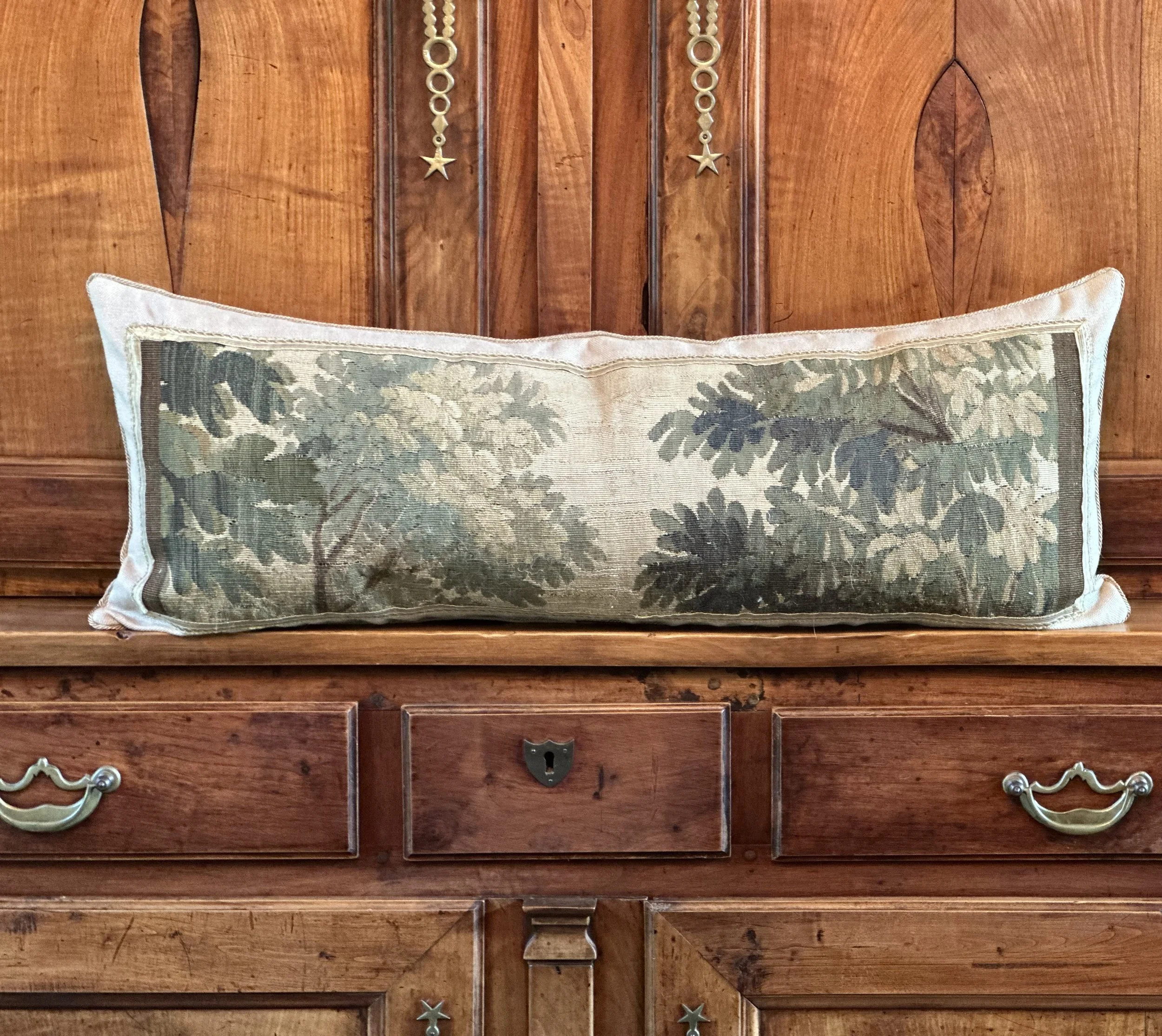 Antique Aubusson Verdure #9790924