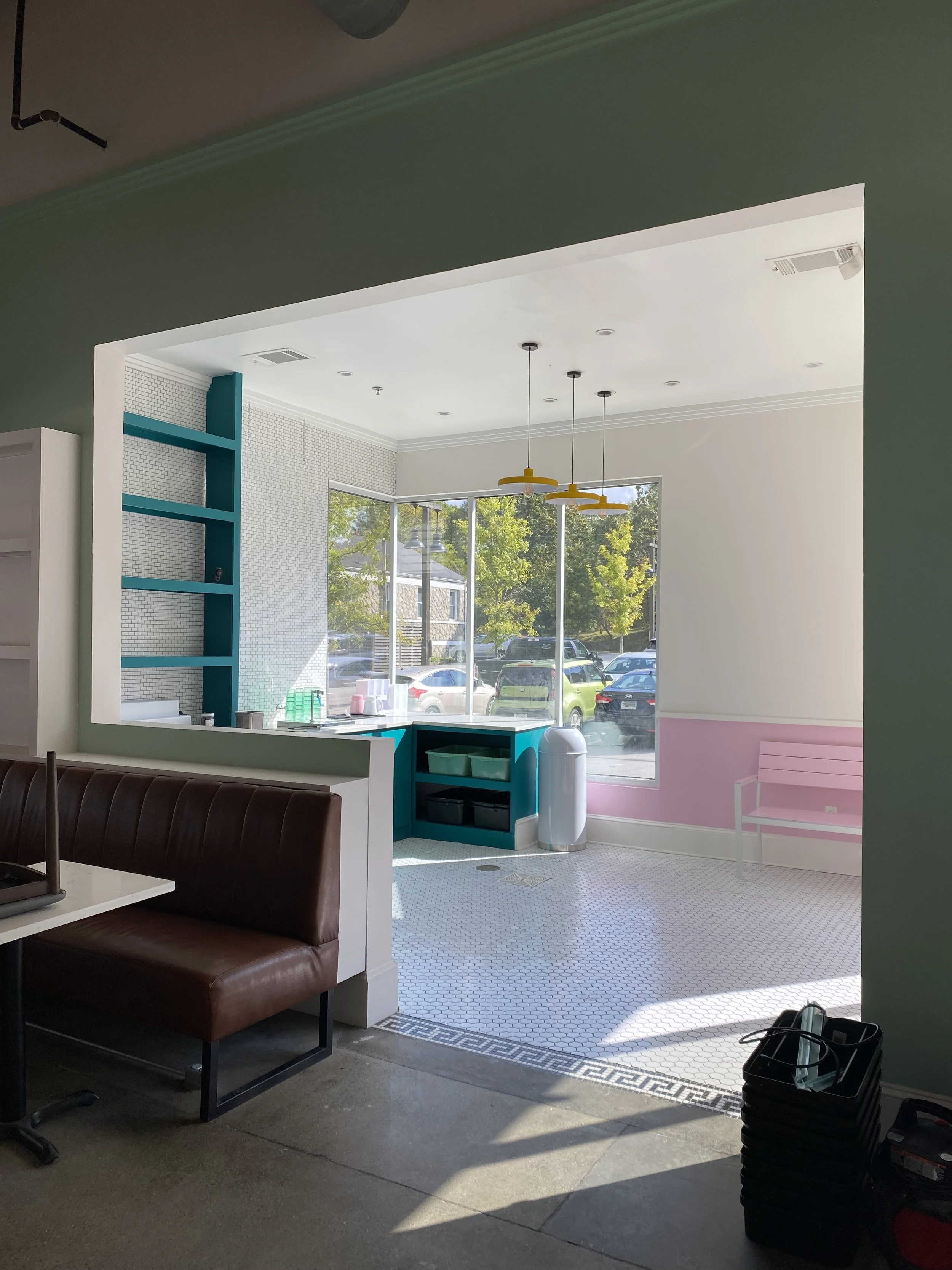 demo framing remodeling open wall