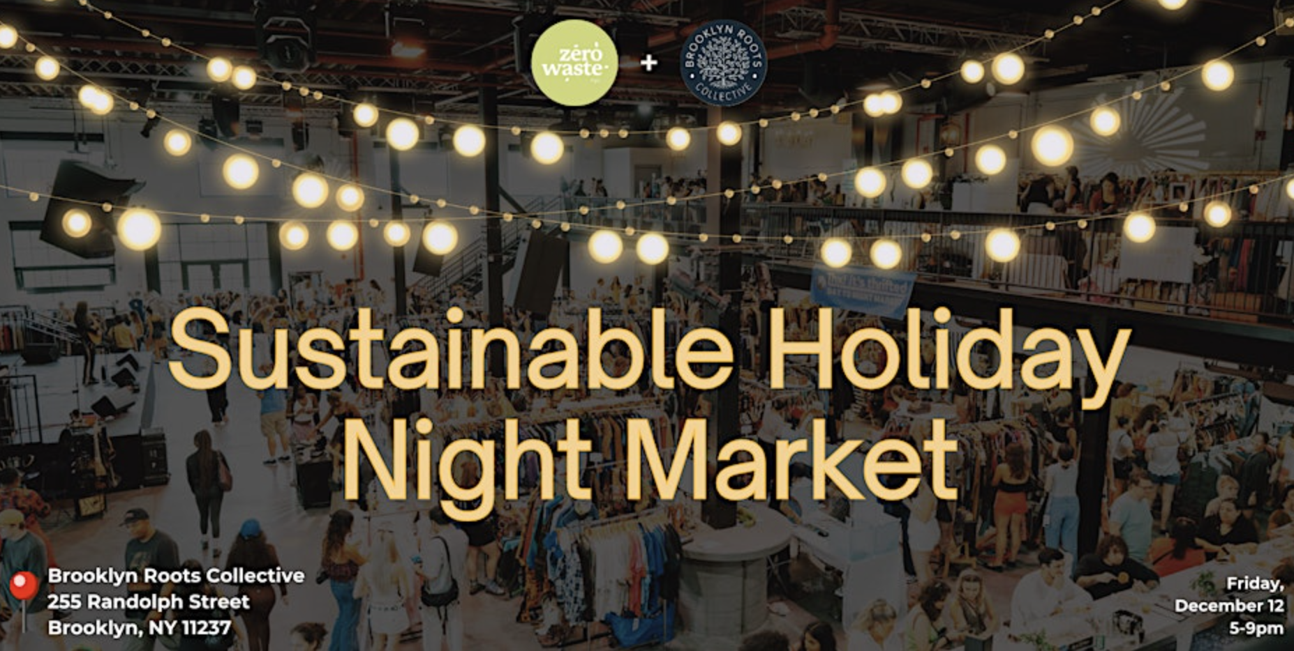 Zero Waste Sustainable Holiday Markert
