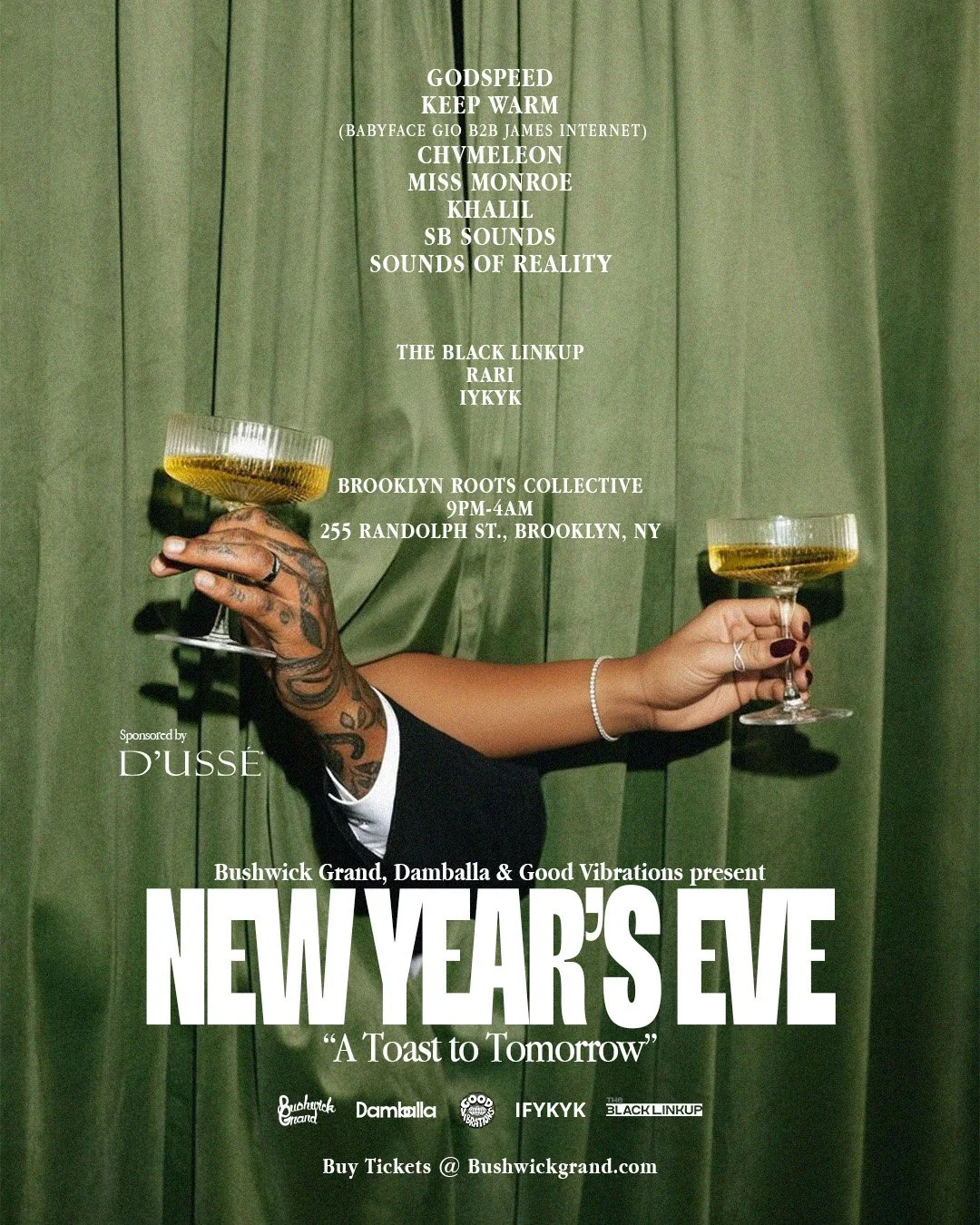 PAGNE NEW YEAR'S EVE PARTY