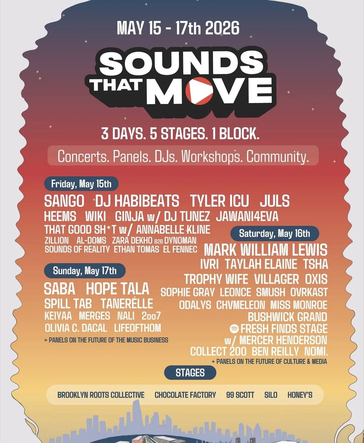 Sounds That Move Festival